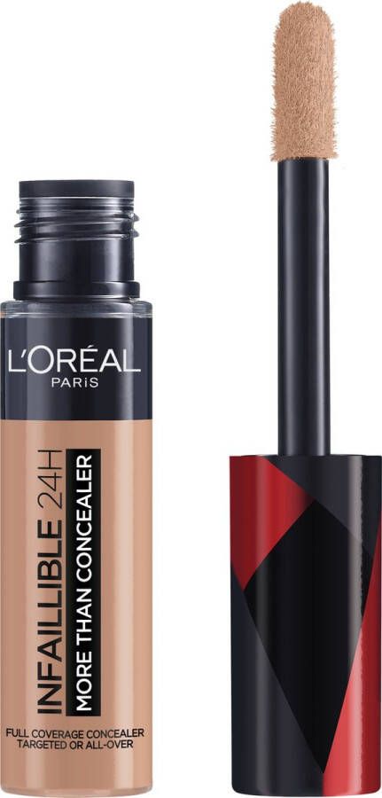 L Oréal Paris L'Oréal Paris Infaillible More Than Concealer 328 Linen Langhoudende concealer met een hoge dekking 11ml Vegan