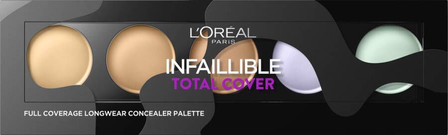 L Oréal Paris L'Oréal Paris Infallible Total Cover Concealer Palette 105 Red Fiction