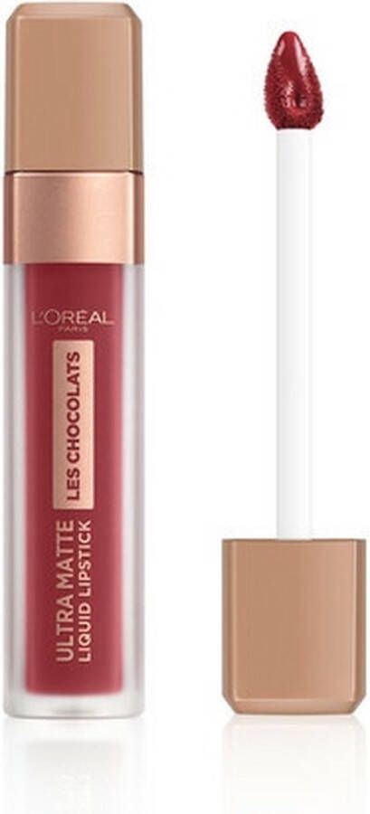 L Oréal Paris L'Oréal Paris Les Chocolates Ultra Matte Liquid Lippenstift 864 Tasty Ruby