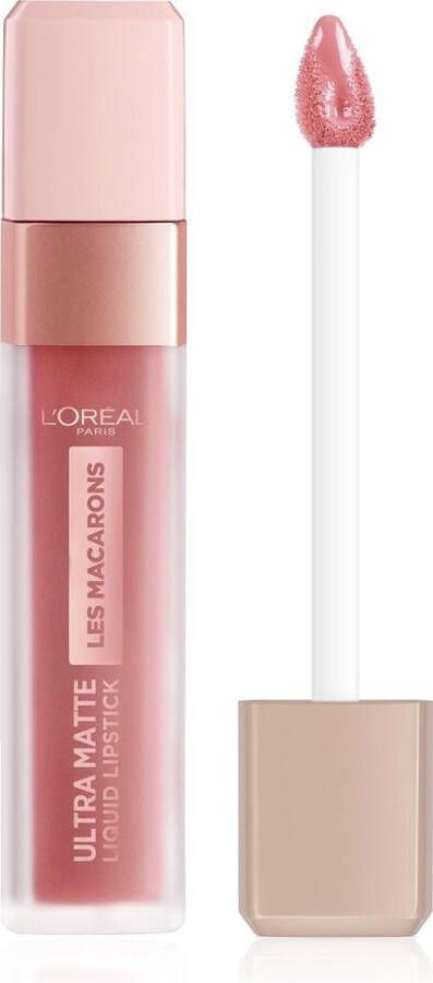 L Oréal Paris L'Oréal Paris Les Macarons Langhoudende Matte Lipstick 836 Infinite Vanilla – Roze – 6 7 ml