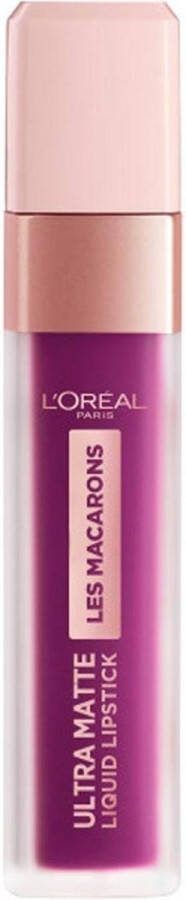 L Oréal Paris L'Oréal Paris Les Macarons Langhoudende Matte Lipstick 840 Infinite Plum – Paars – 6 7 ml