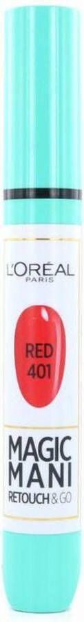 L Oréal Paris L'Oréal Paris Magic Mani 401 Red Nagellak