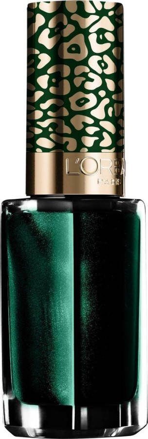L Oréal Paris L'Oréal Paris Make-Up Designer Color Riche le Vernis 423 Feline Sauvage nagellak Groen Shimmer