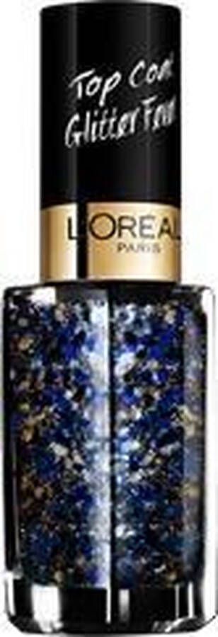 L Oréal Paris L'Oréal Paris Make-Up Designer Color Riche Les Topcoats 955 Hip Hop nagel top coat Blauw goud