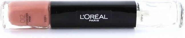 L Oréal Paris L'Oréal Paris Make-Up Designer Infallible Nail 12 Forever Mink Donkerroze Nagellak