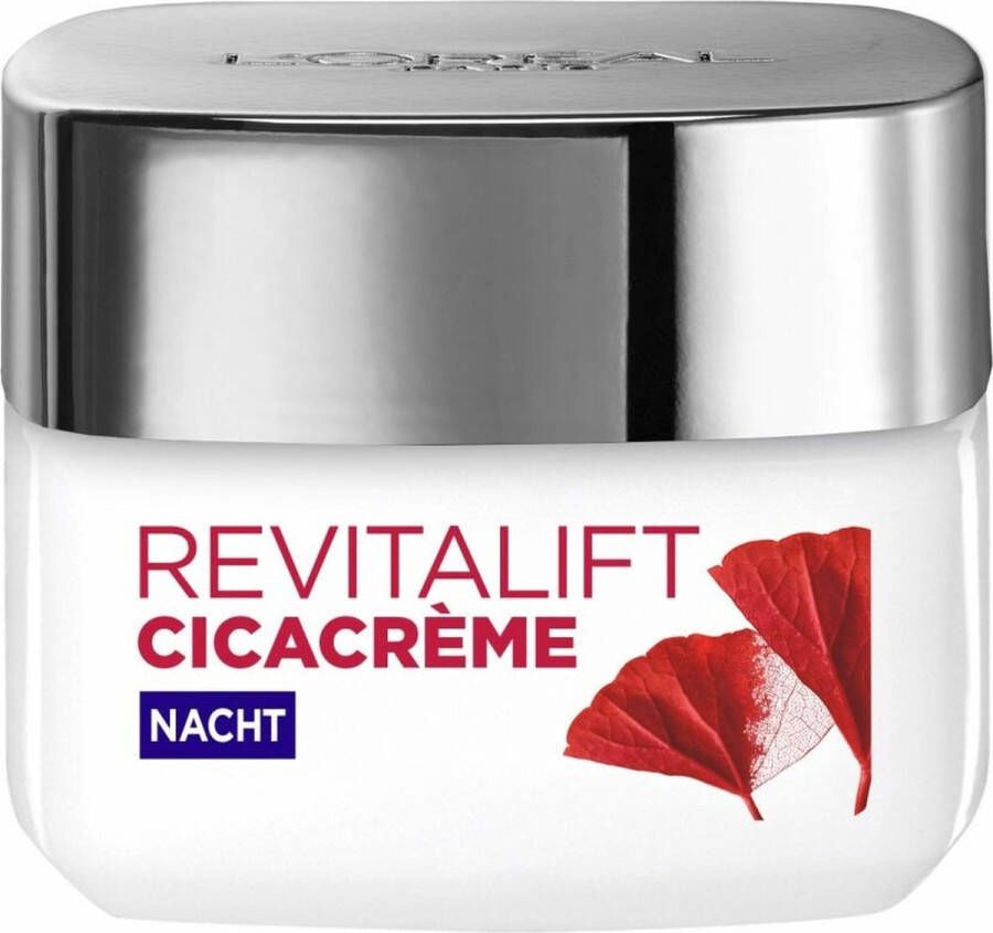L Oréal Paris L'Oréal Paris Revitalift Cicacrème Anti Rimpel Nachtcrème 50 ml