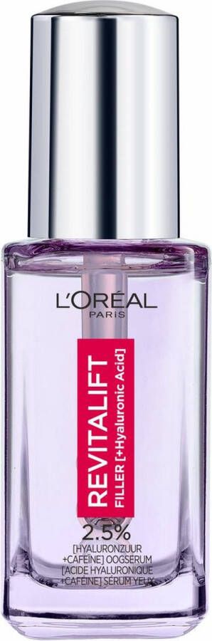 L Oréal Paris Revitalift Filler Hyaluronzuur Oogserum Oogverzorging 20ml