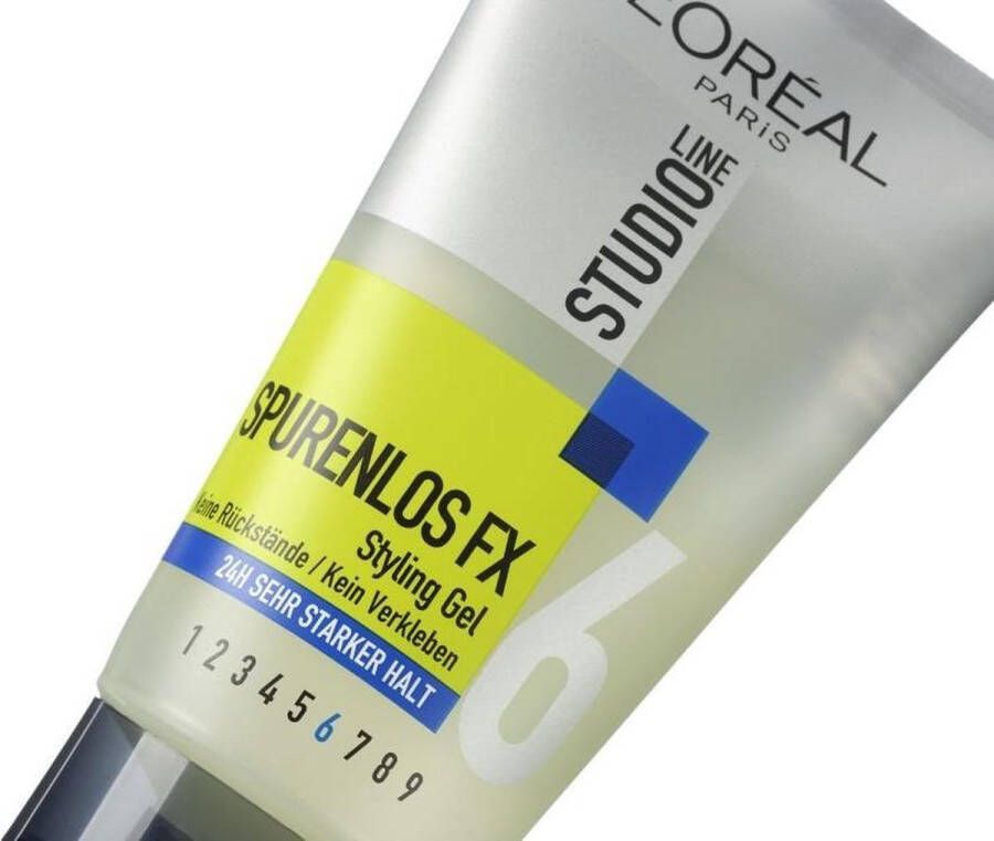 L Oréal Paris L'Oréal Paris Studio Line Spurenlos FX Styling Gel 24h Sehr Starker Halt schont das Haar schon beim Styling 150ml