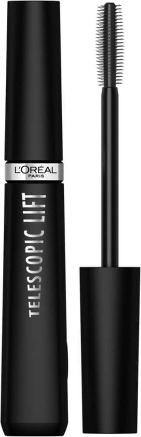 L Oréal Paris L'Oréal Paris Telescopic Lift Mascara Lange gelifte wimpers en volume +5mm Verrijkt met ceramidencomplex Vegan Zwart 9 9ML