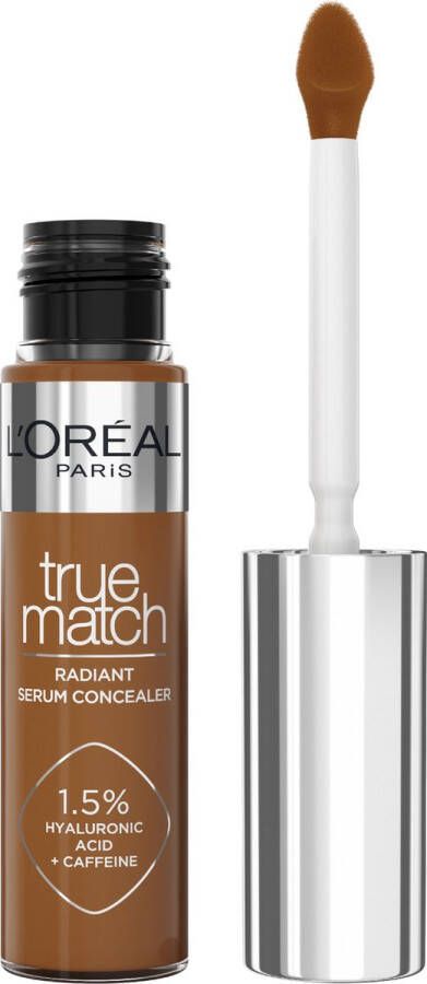 L Oréal Paris L'Oréal Paris True Match Radiant Serum Concealer Geschikt voor de gevoelige huid Verrijkt met 1 5% hyaluronzuur en cafeïne voor hydratatie en verfrissing Medium dekking Stralende finish Verzorgt als een oogserum 11N 11 ml