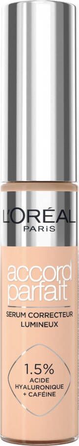 L Oréal Paris L'Oréal Paris True Match Radiant Serum Concealer Geschikt voor de gevoelige huid Verrijkt met 1 5% hyaluronzuur en cafeïne voor hydratatie en verfrissing Medium dekking Stralende finish Verzorgt als een oogserum 7N 11 ml