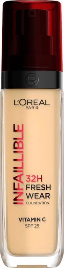 L Oréal Paris x3 L'Oréal Paris Infaillible 32HR Fresh Wear 120 Vanille Foundation SPF25 30 ML