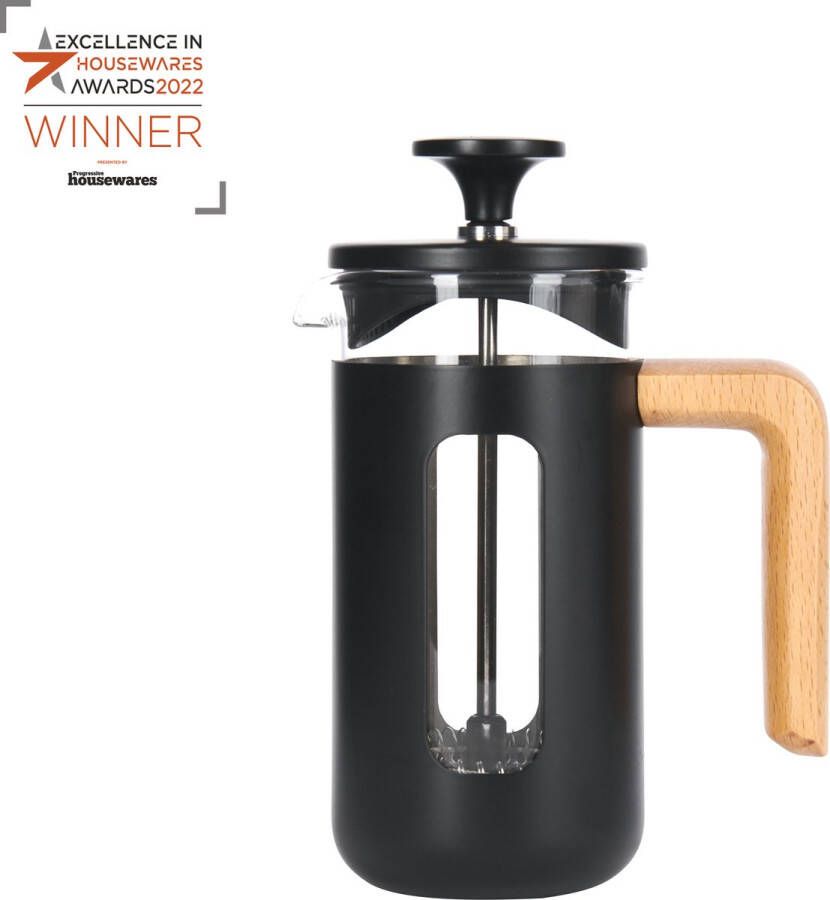 La Cafetière Pisa Cafetiere Zwart 3 kops