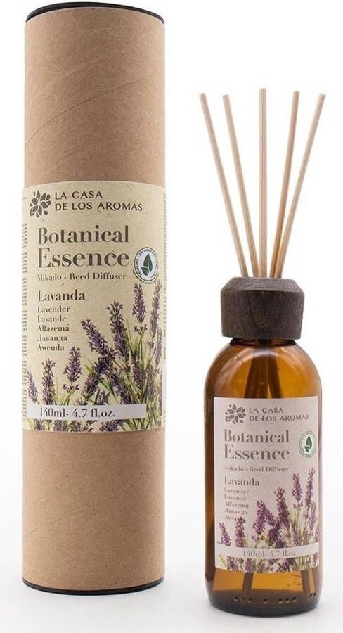 La Casa de los Aromas Botanical Essence geurstokjes Lavendel 140ml