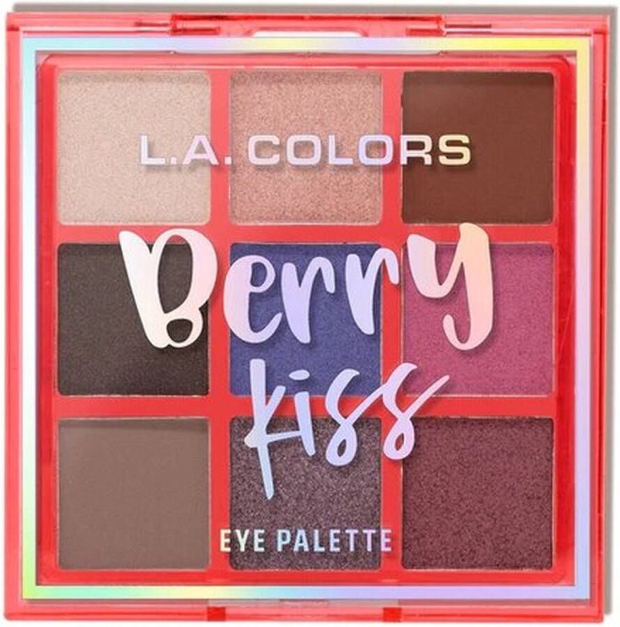 L.A. Colors Fruity Fun Eyeshadow CES492 Berry Kiss Oogschaduw 7.5 g