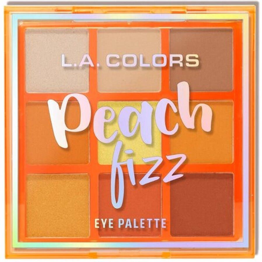 L.A. Colors Fruity Fun Eyeshadow CES493 Peach Fizz Oogschaduw 7.5 g