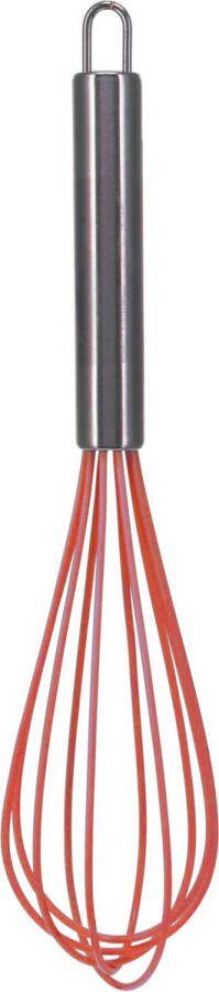 La Cucina Garde zilver rood RVS Siliconen 26 cm Keukengerei