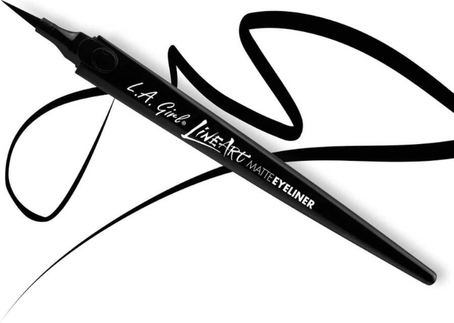 L.A. Girl Line Art Matte Eyeliner Intense Black (GLE712)