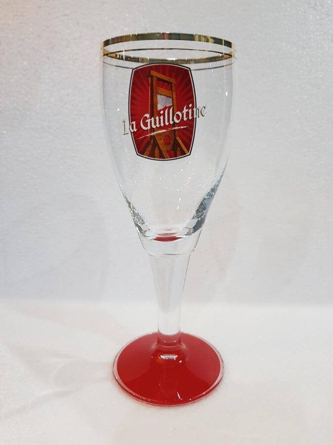 La Guillotine bierglas 2 st