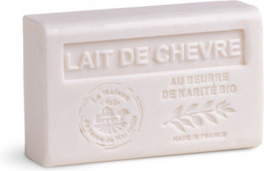 La Maison du Savon de Marseille Handzeep Body Bar Face Bar 4 x 125gr. Sheabutter Zeep Biologisch Marseille Zeep Geitenmelk Huidverzorging