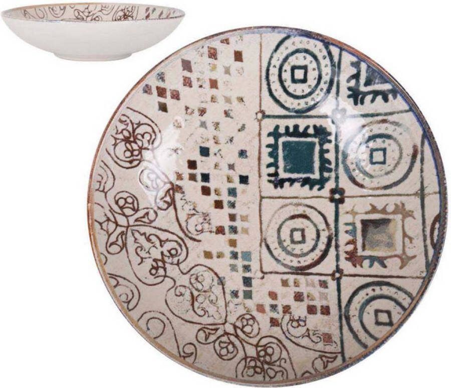 La Mediterránea Diep bord Creta (ø 21 x 5 3 cm)