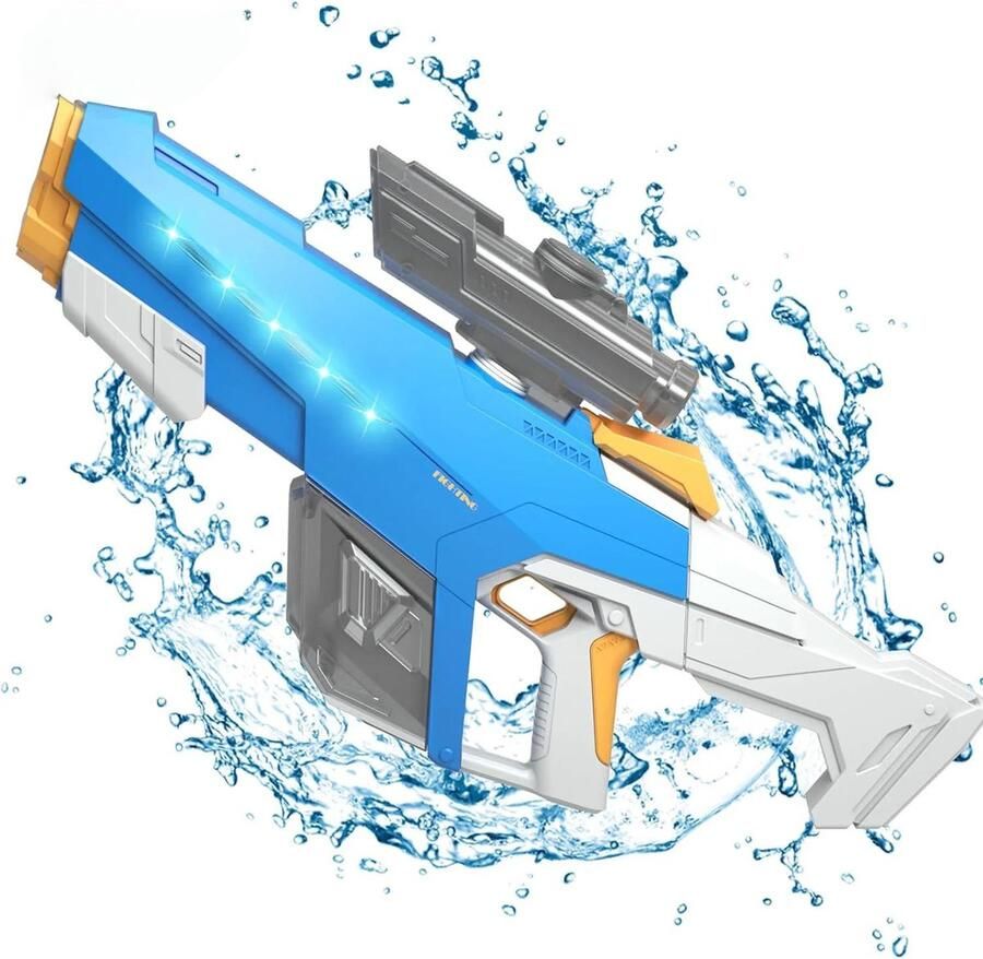 La Plete Elektrisch Waterpistool Met 2 Batterijen En Een Capaciteit Van 900ML
