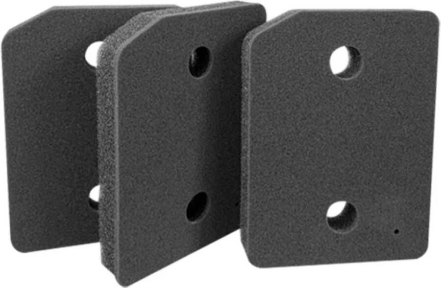 Laavir 3 stuks filter spons foam alternatief geschikt voor droger Miele voor condensor wasdroger droogkast 210 x 155 x 30 mm 09164761 -9164761