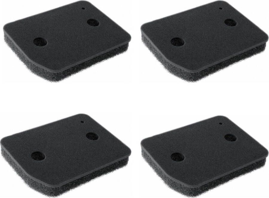 Laavir 4 stuks filter spons foam alternatief geschikt voor droger Miele voor condensor wasdroger droogkast 210 x 155 x 30 mm 09164761 -9164761