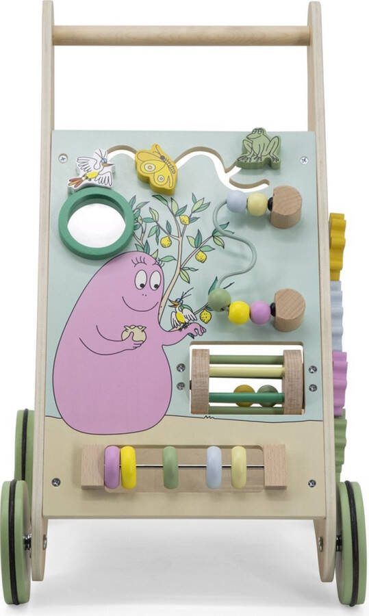 Label Barbapapa Houten Activiteiten Loopwagen LLBB-35830