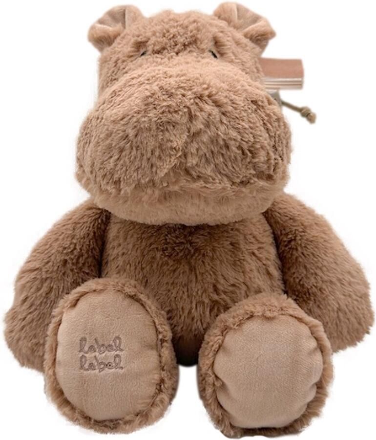 Label Hippo Harvey Nougat 26 cm Knuffel LLPL-04090