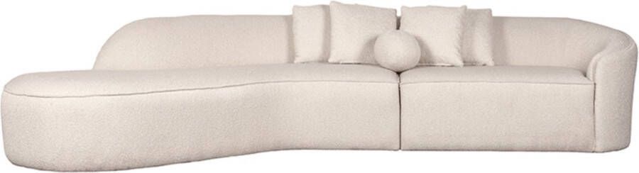 LABEL51 Stelvio Bank Crème Boucle 4-Zits + Hoek Links