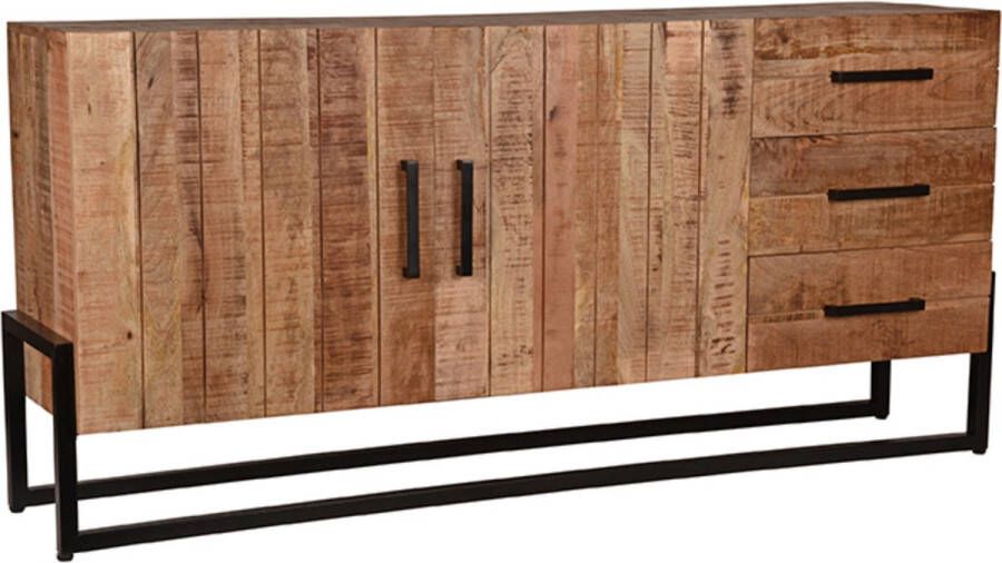 LABEL51 | Dressoir Bolivia Rough Mangohout | Woonkamer meubels | Dressoir