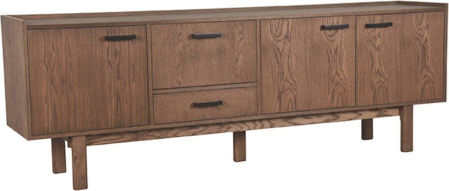 LABEL51 Cali Dressoir Bruin Eiken