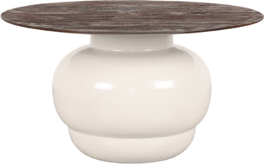 LABEL51 Dim Salontafel Crème Mangohout