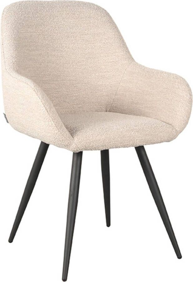 LABEL51 Eetkamerstoel Fender Naturel Boucle 59x57x87 Cm