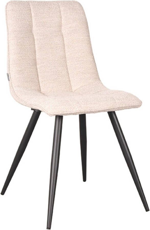 LABEL51 Eetkamerstoel Jelt Naturel Boucle