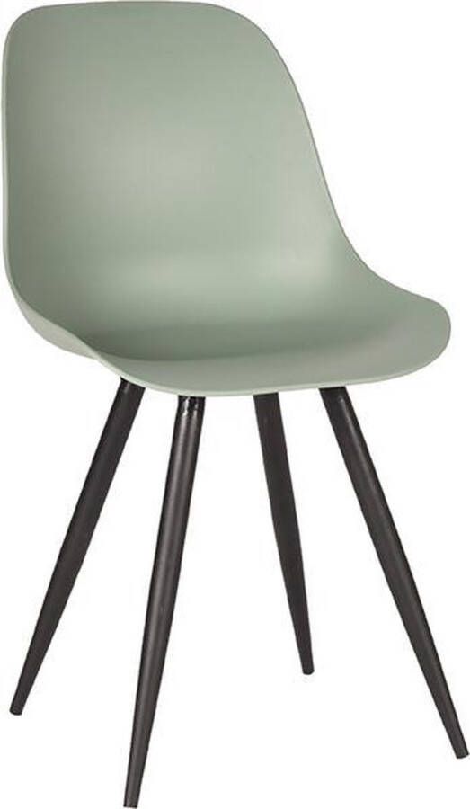 LABEL51 Eetkamerstoel Monza Forest PP Zwart Metaal
