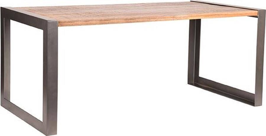 LABEL51 Factory Eetkamertafel Naturel Mangohout 240x100 cm