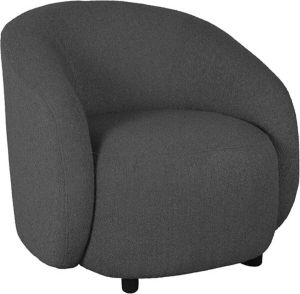 LABEL51 Fauteuil Alby Antraciet Boucle