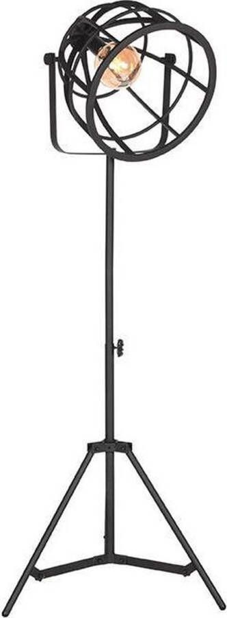 Label51 Vloerlamp Fuse Zwart Metaal