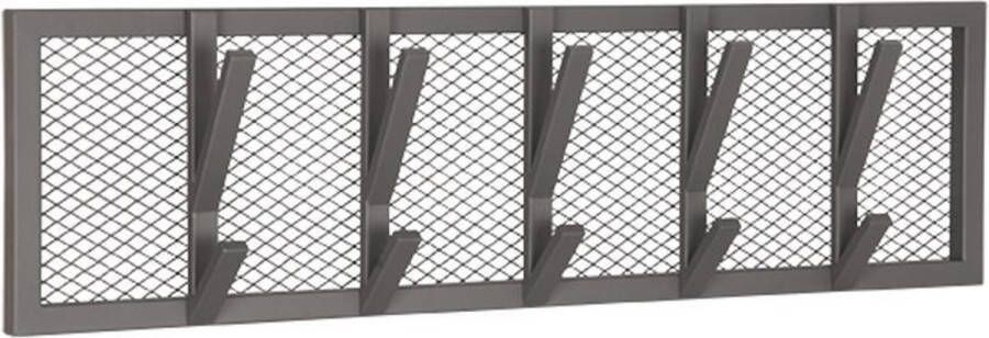 LABEL51 Kapstok Gruff Metaal 80 x 22 x 9cm Burned Steel