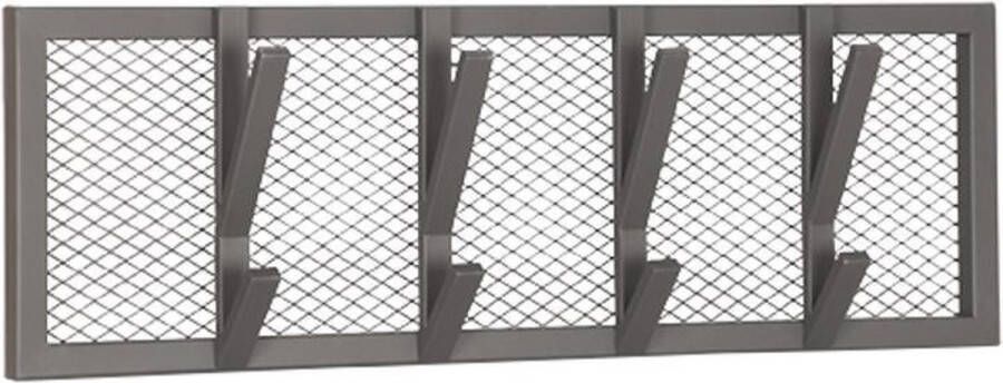 LABEL51 Kapstok Gruff Metaal 70 x 22 x 9cm Burned Steel