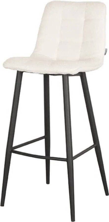 LABEL51 Barkruk Jelt Naturel Boucle Zithoogte 78 | 2.00 stuks