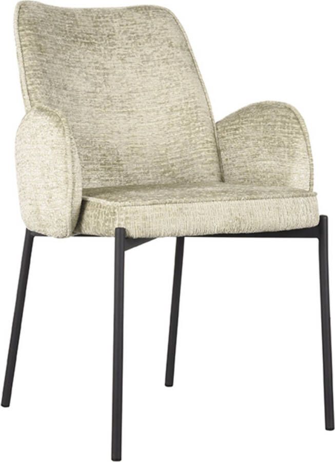 LABEL51 Eetkamerstoel Joni Elegance stof Beige