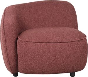 Homestylingshop.nl LABEL51 Fauteuil Livo Links Winered Boucle