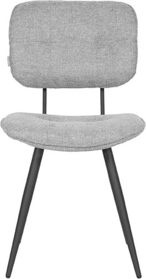 LABEL51 Eetkamerstoel 'Lux' kleur Grijs