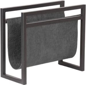 Intens Wonen Label51 Tijdschriftenrek 45x20x38 Cm Antraciet