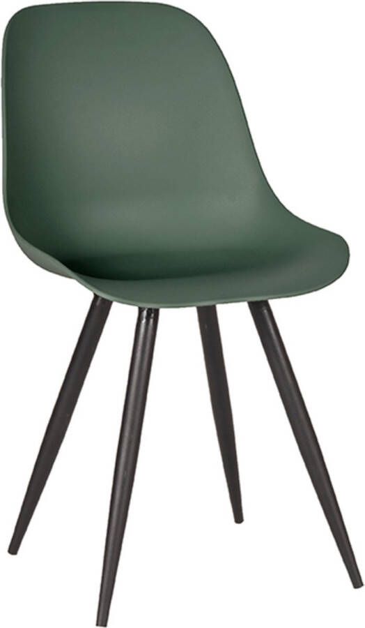 LABEL51 Eetkamerstoel Monza Pine PP Zwart Metaal