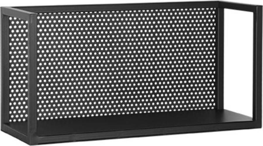 LABEL51 Motif Wandrek Wanddecoratie Zwart Metaal M