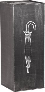 LABEL51 Parapluhouder Decoratie Zwart Metaal